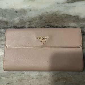 Prada large wallet